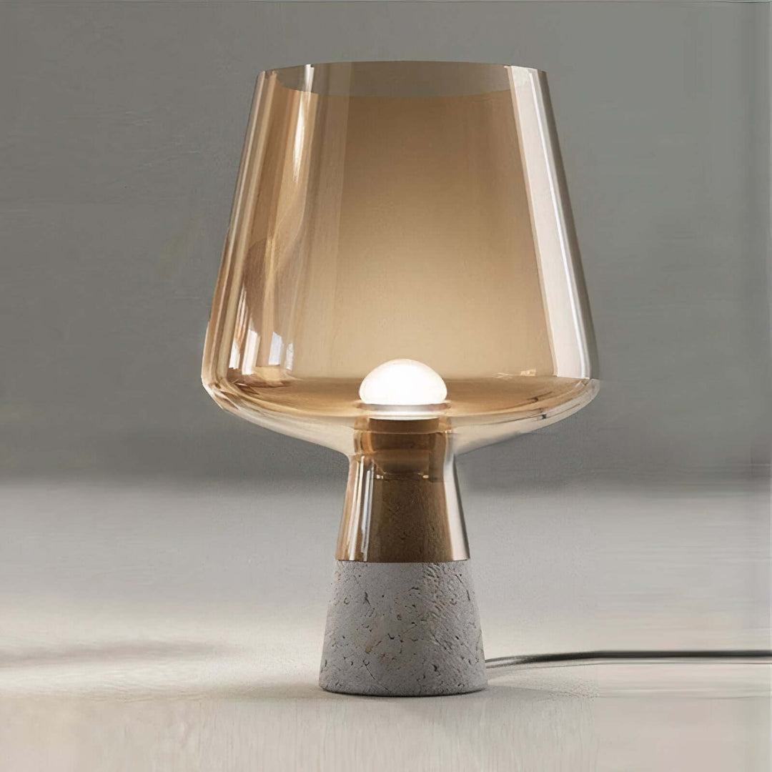 Glass Shade Table Lamps - Unique Lamp