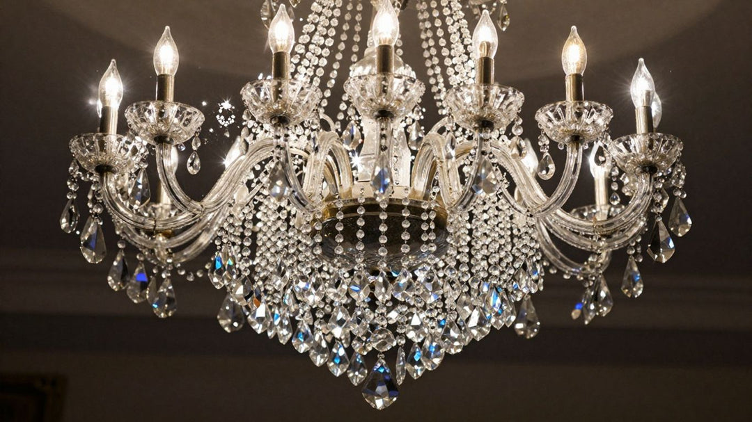 Sparkling crystal chandelier sale
