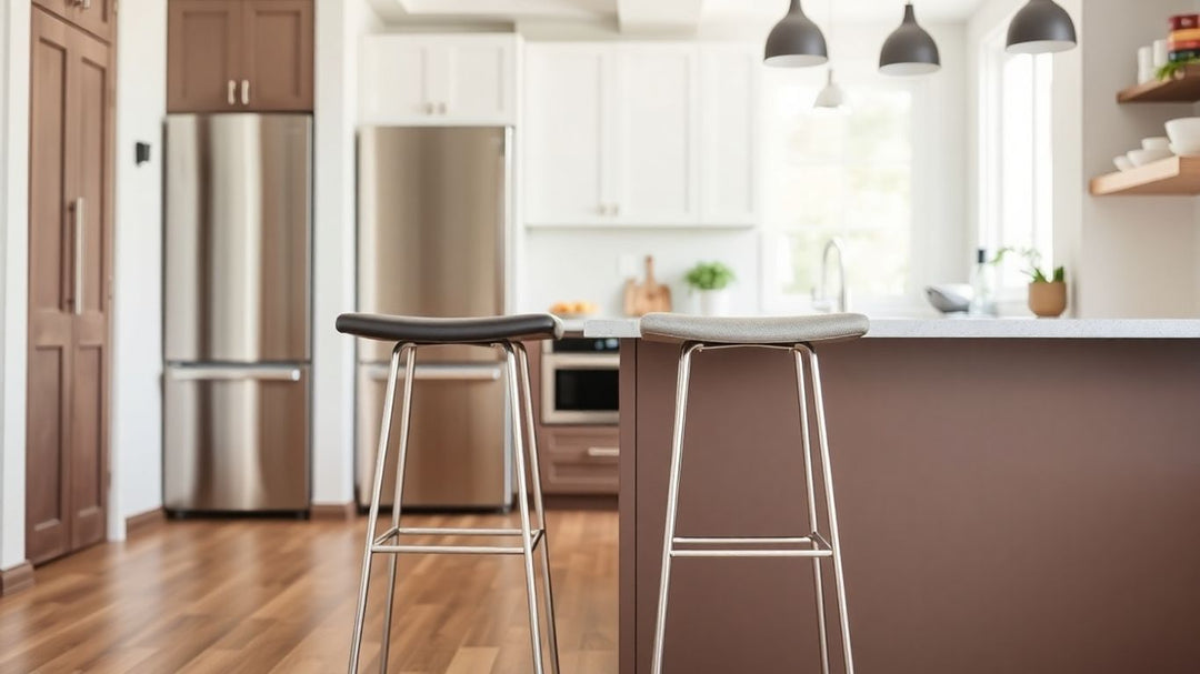 Stylish kitchen bar stools set of two