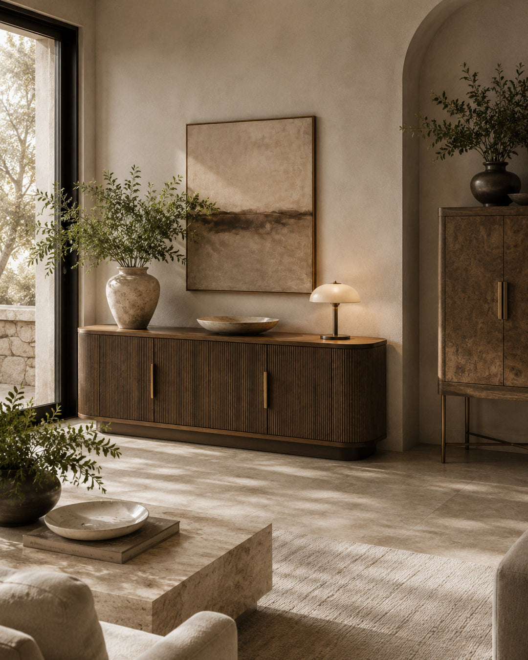 Modern cabinet for living room, bedroom, hallway and luxury home storage