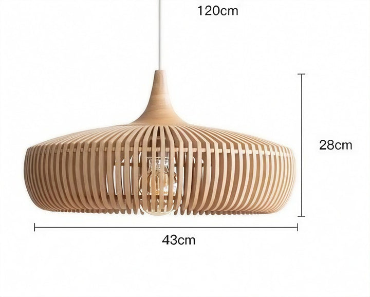 Taylor Natural Wood Pendant Lights