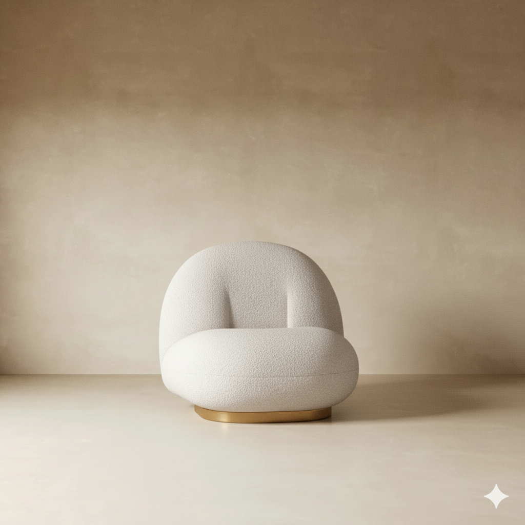 Vintage Lounge Chair - Comfortable & Elegant