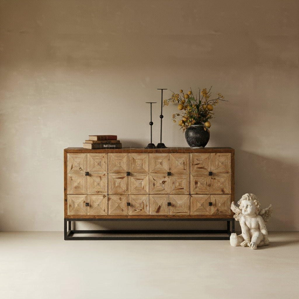 Wood Accent Cabinet
