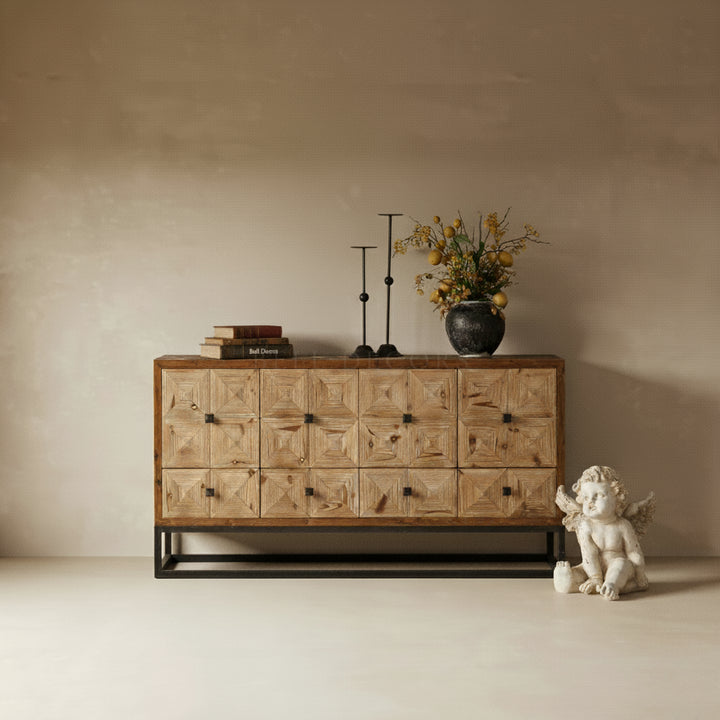 Wood Accent Cabinet