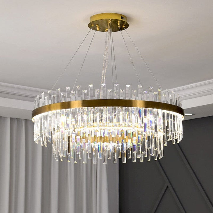 Chelsea Dual Crystal Chandelier