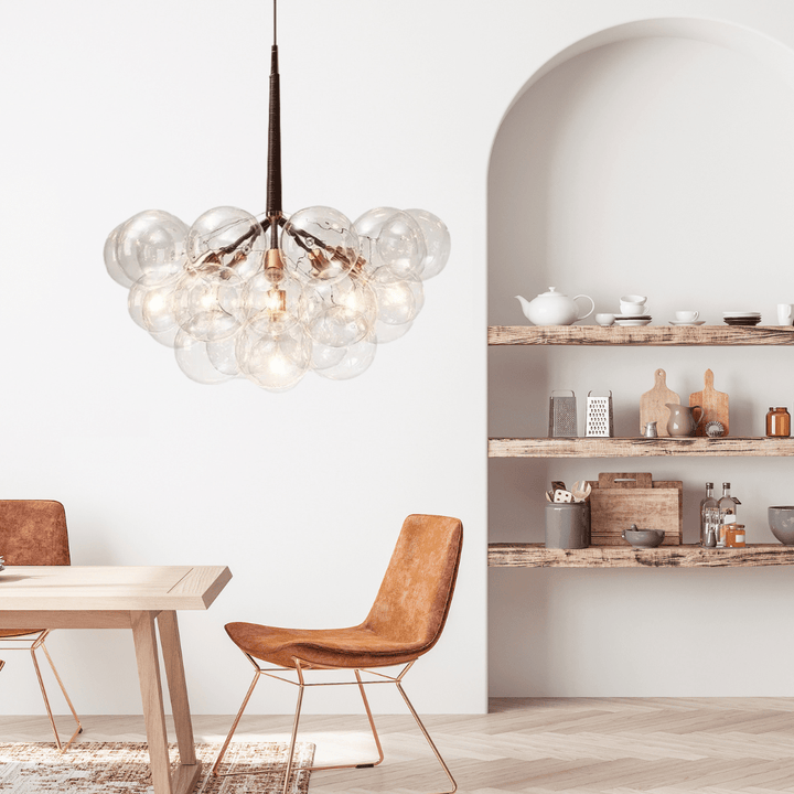 Mirri Nordic Glass Bubble Chandelier