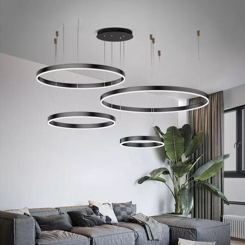 Gabriella Circular Luna Chandelier