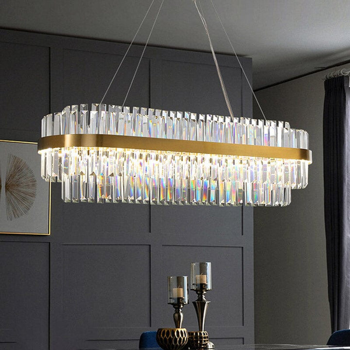 Chelsea Dual Crystal Chandelier