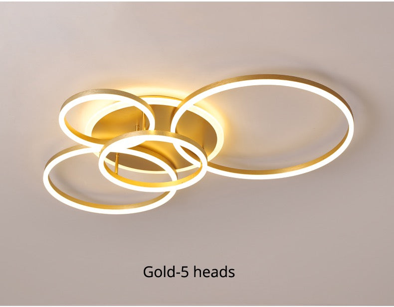 Audrey Nordic LED Ripple Chandelier