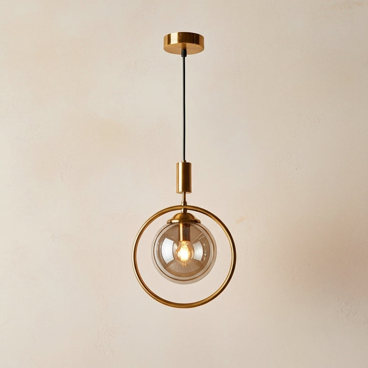 Glass Globe Pendant Light - A Soothing Ambiance