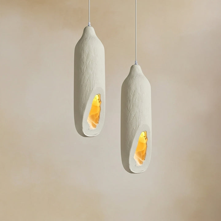 White Pendant Light - A Touch Of Class