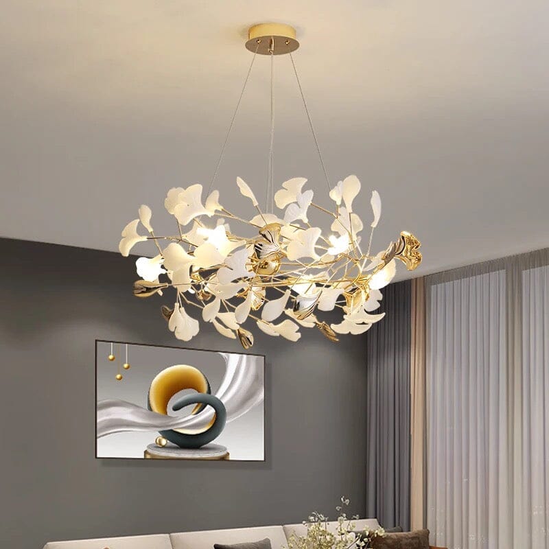 Rashtin Ceramic Petal Chandelier