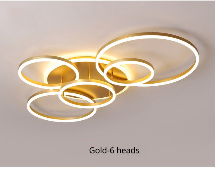 Audrey Nordic LED Ripple Chandelier