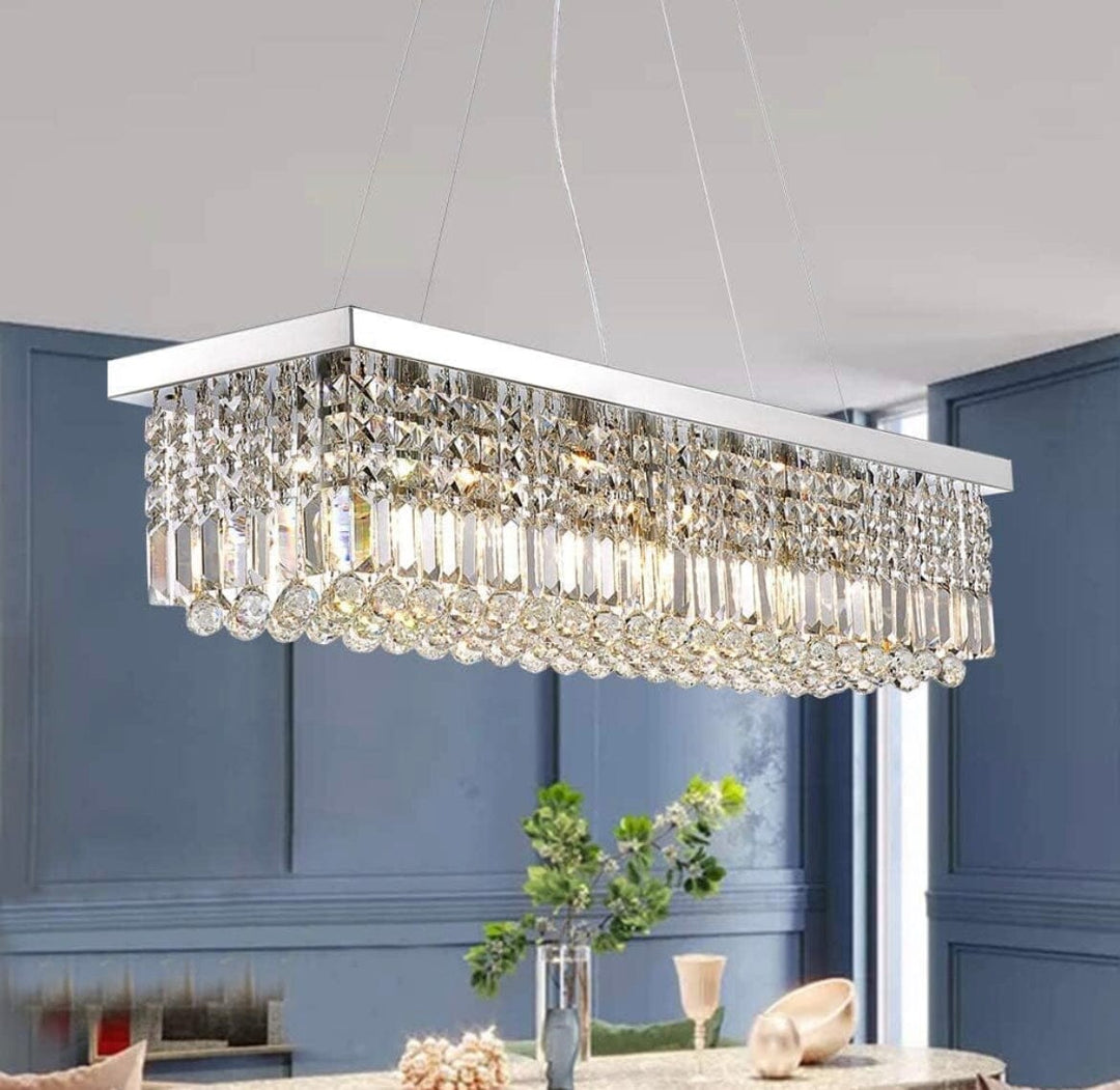 Nullah Crystal Prism Wall Chandelier