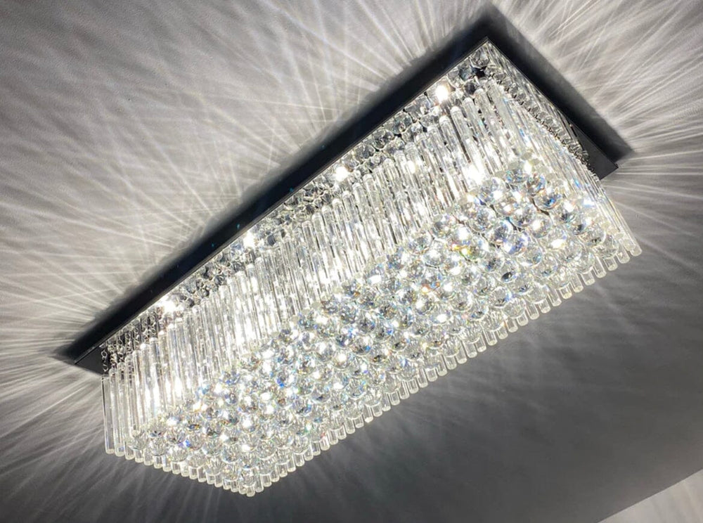 Nullah Crystal Prism Wall Chandelier