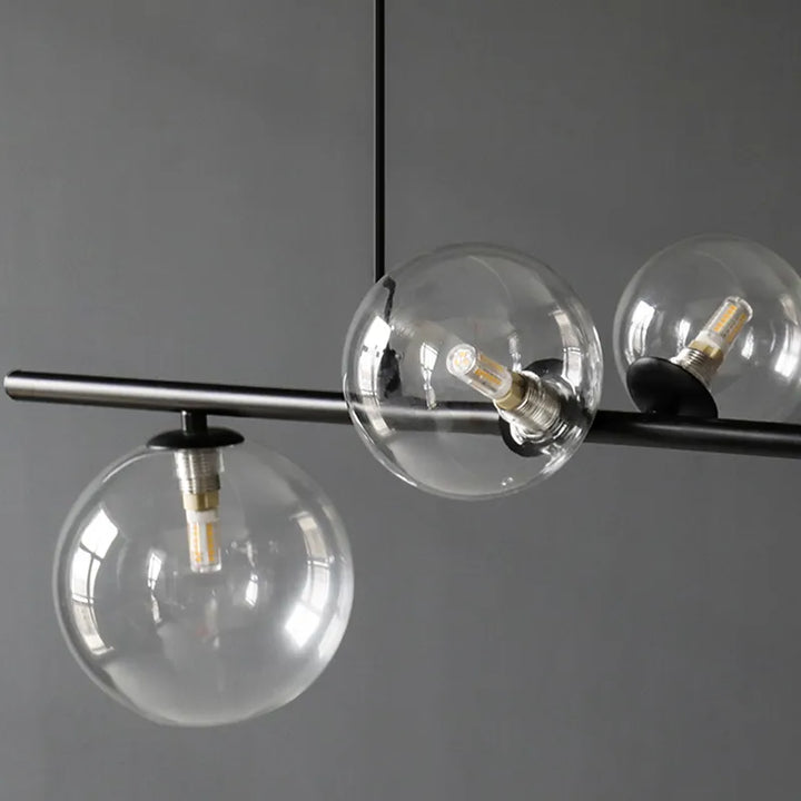 Louis Glass Ball Chandelier Light