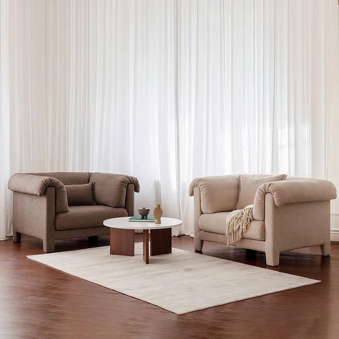 Zuri Customized Cashmere Three-seater Sofa