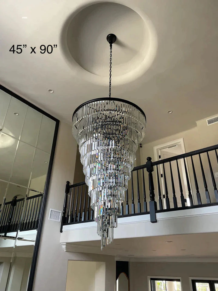 Ronnie Modern Spiral Chandelier