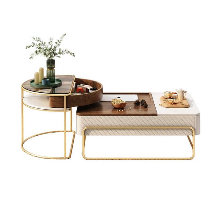 Heidi Reed Design Glass Coffee Table