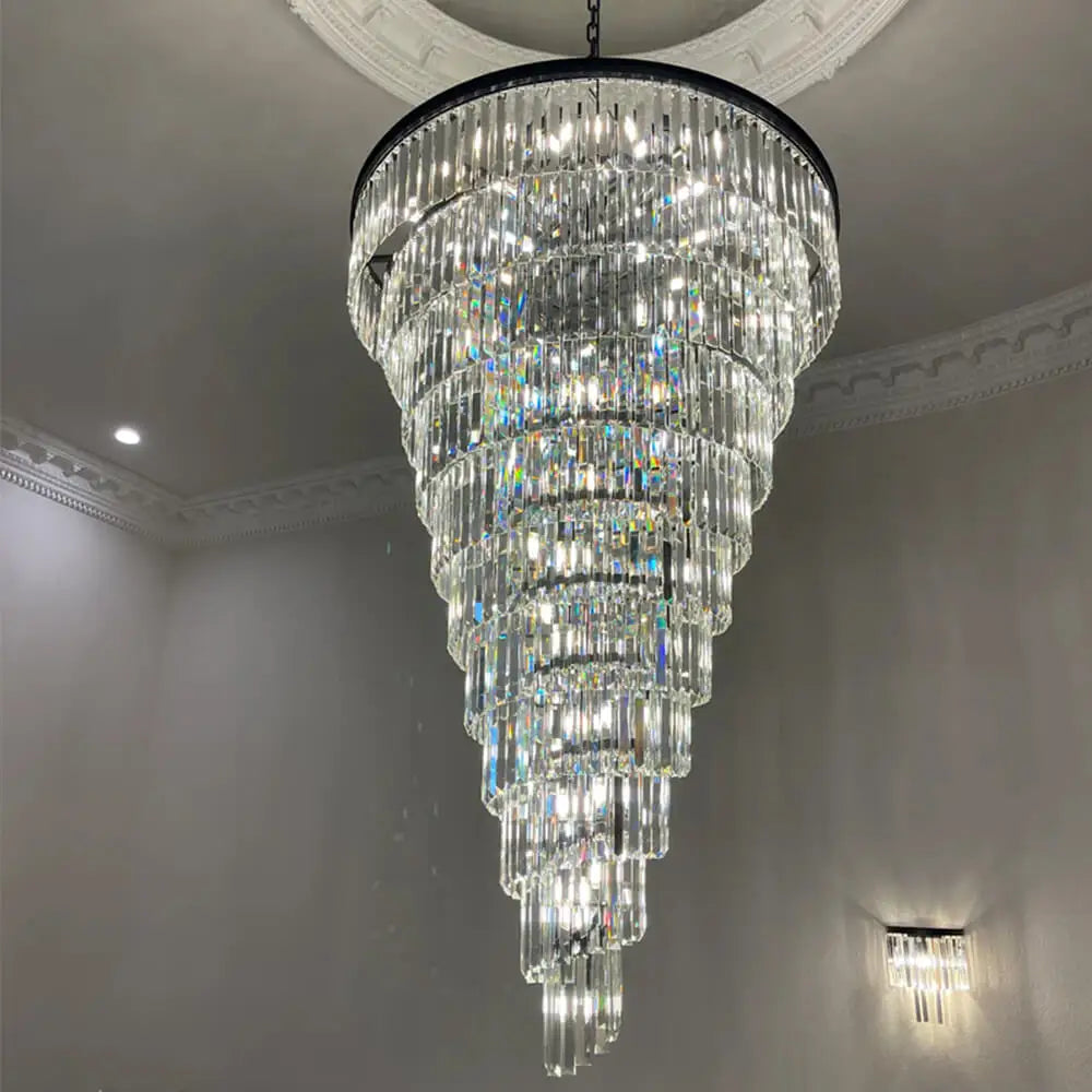 Ronnie Modern Spiral Chandelier