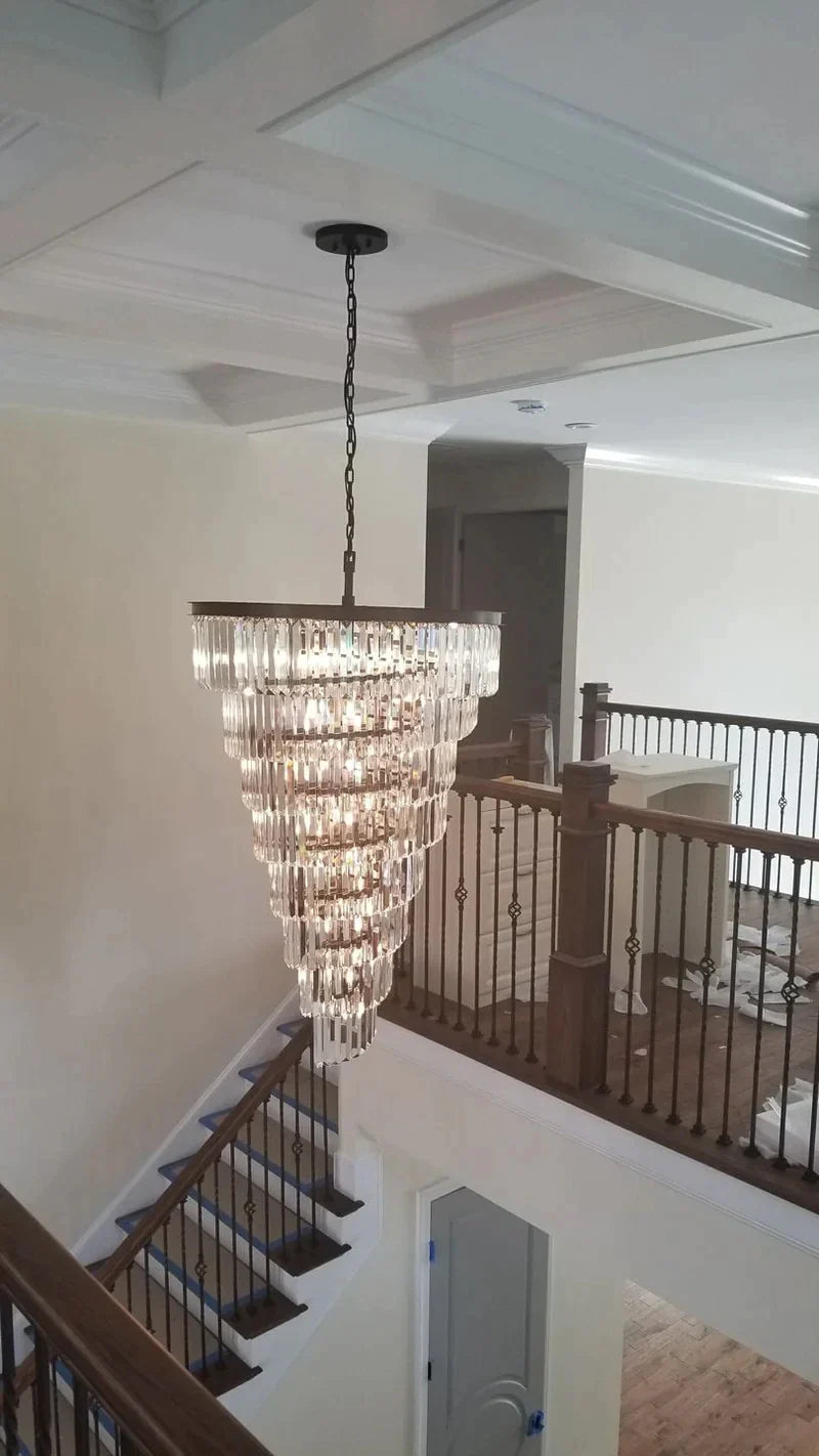 Ronnie Modern Spiral Chandelier