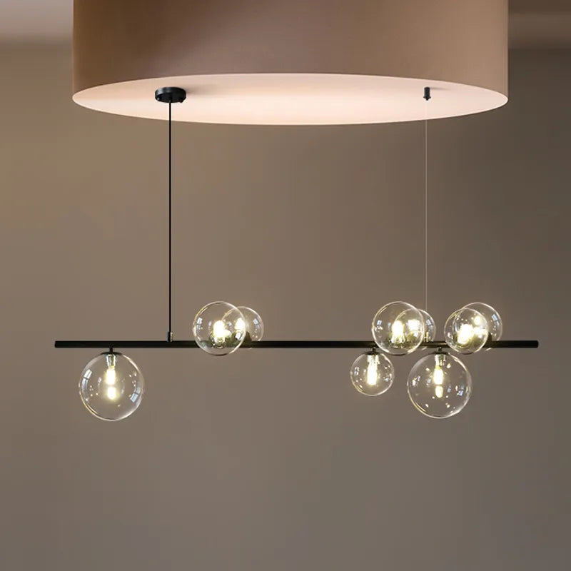 Louis Glass Ball Chandelier Light