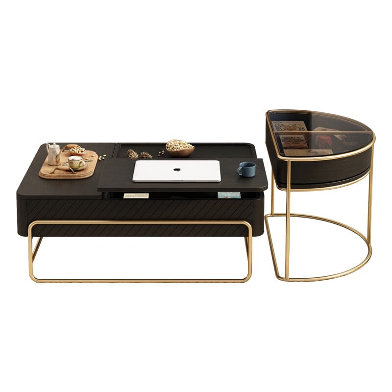 Heidi Reed Design Glass Coffee Table