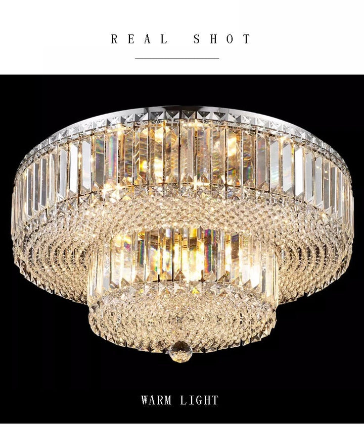 Alisah Dual Crystal Chandelier