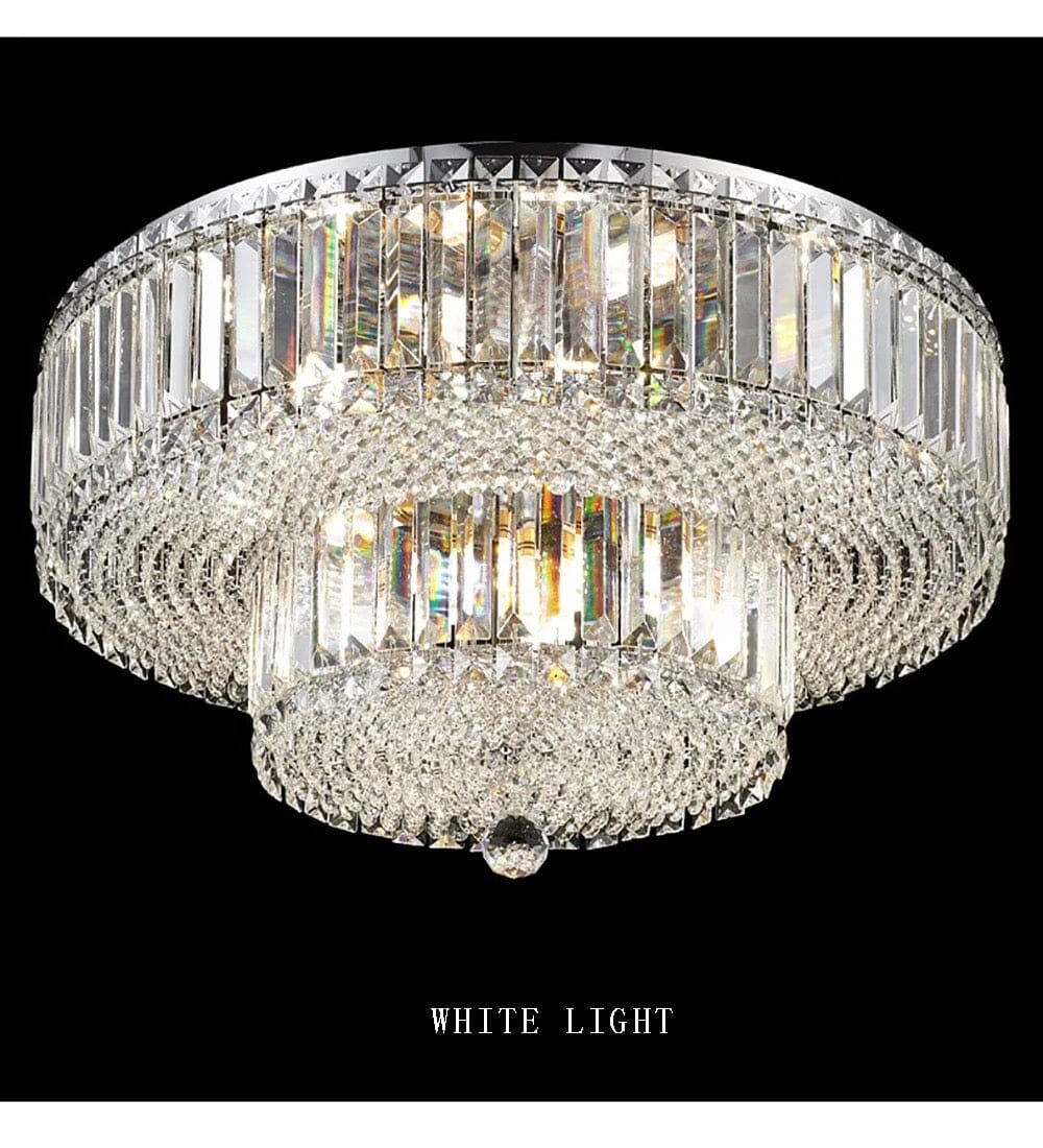 Alisah Dual Crystal Chandelier