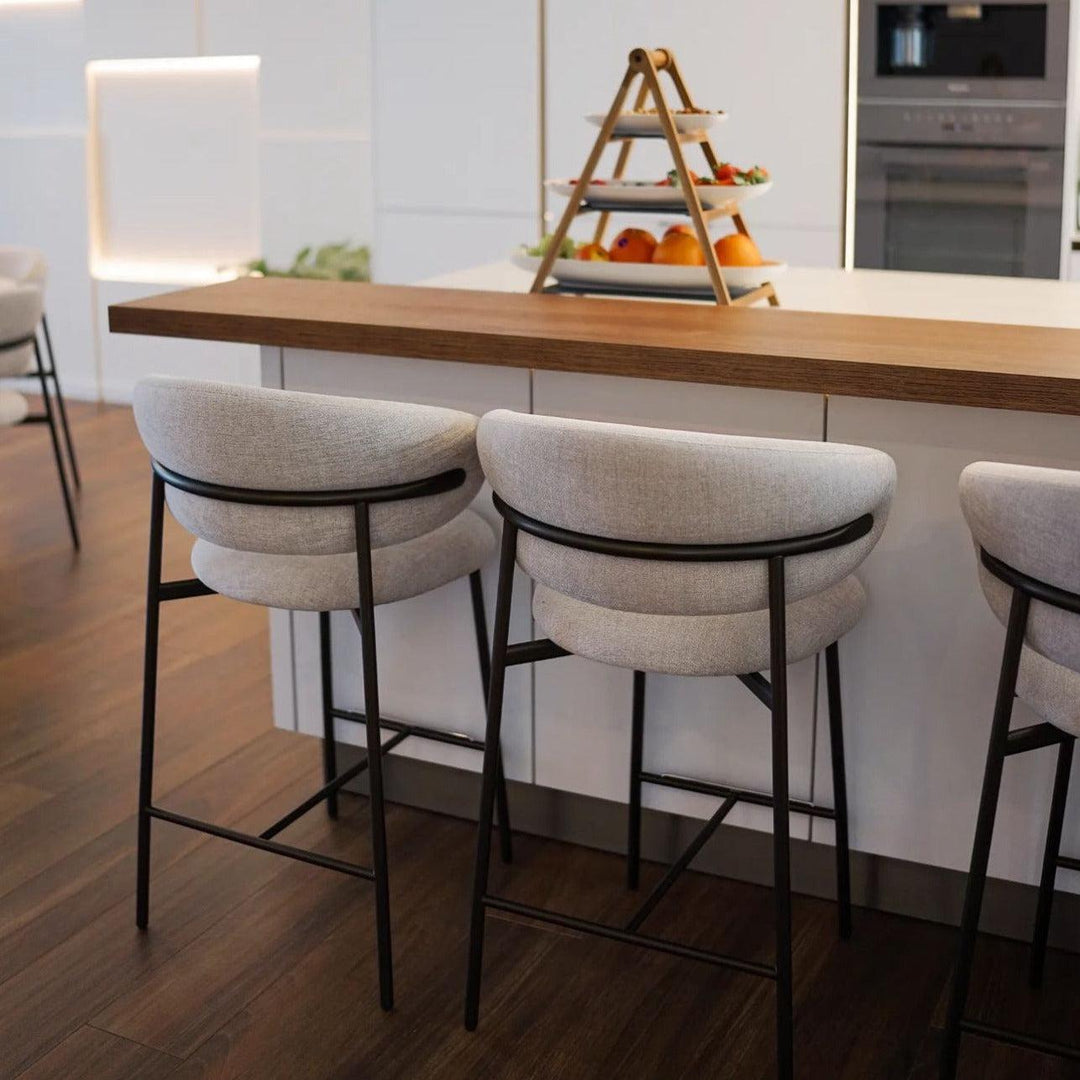 Lux Modern Wooden Bar Chairs