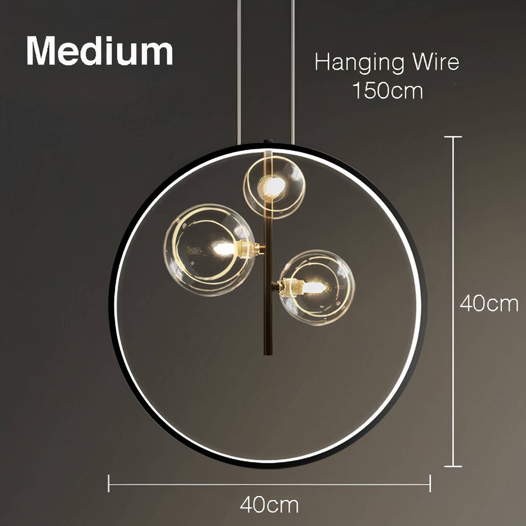 Caleb LED Ball Glass Hanging Light