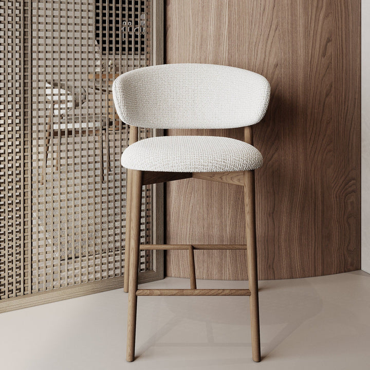 Lux Modern Wooden Bar Chairs