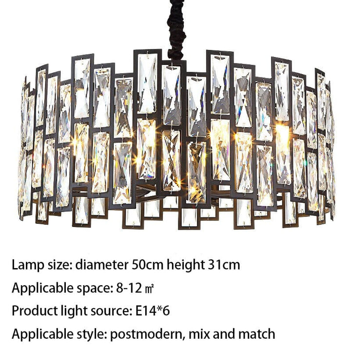 Amelia LED Crystal Chandelier