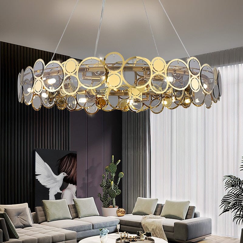 Eva Luxury Moroccan Ceiling Ring Chandelier