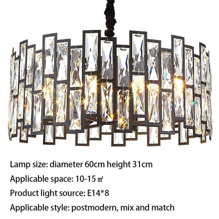 Amelia LED Crystal Chandelier