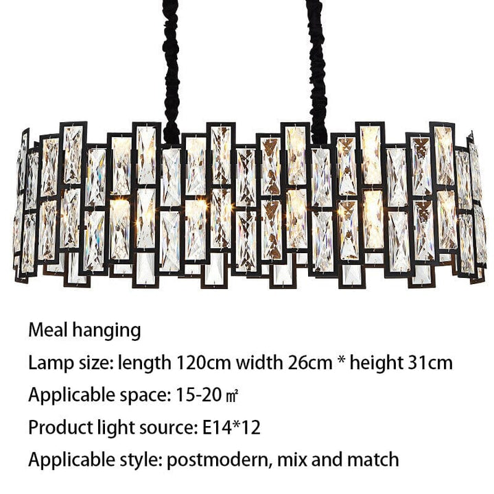 Amelia LED Crystal Chandelier