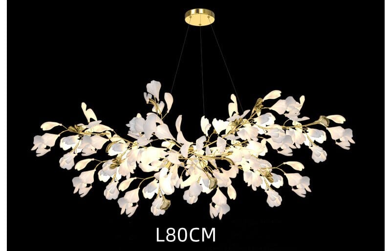 Rashtin Ceramic Petal Chandelier