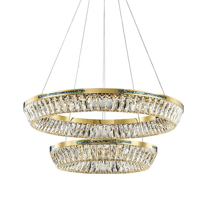 Daymion Stainless Steel K9 Crystal Chandelier