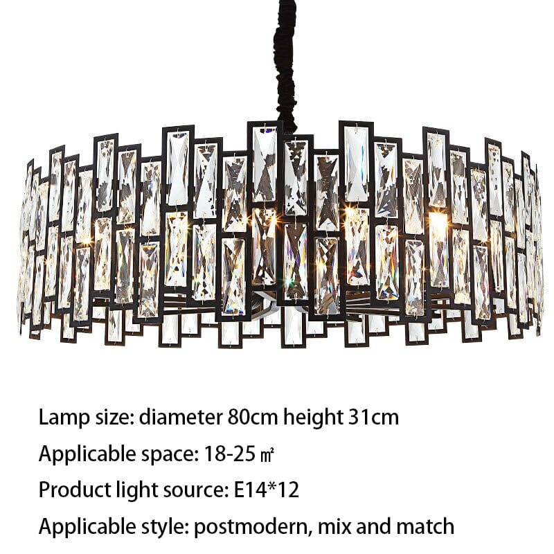 Amelia LED Crystal Chandelier