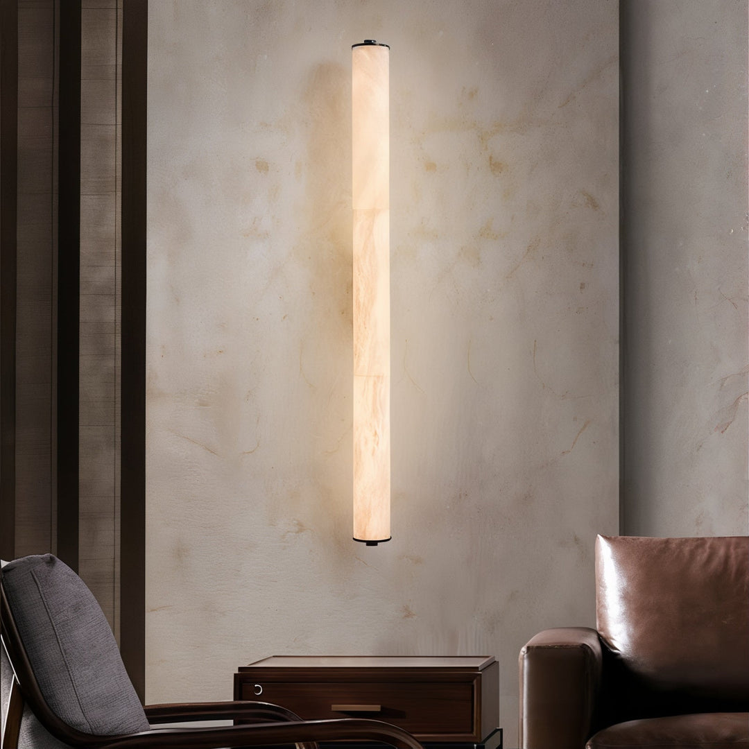 LED Lighting Wall Art - LED Light On Wall illuminating a modern space with elegant design and warm light.