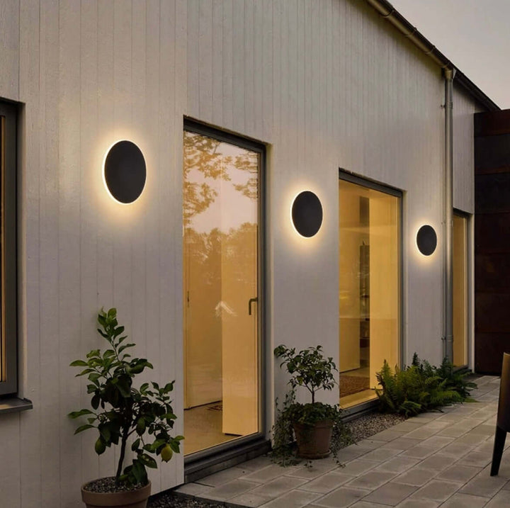Black Outdoor Wall Light