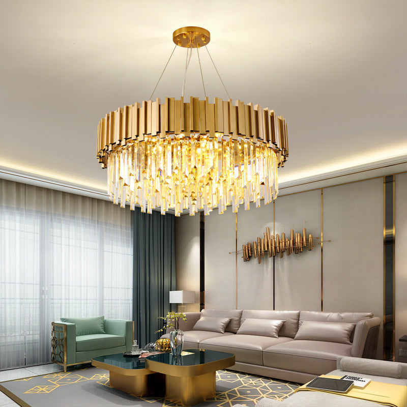 Eleanor Luxury Round Crystal Chandelier