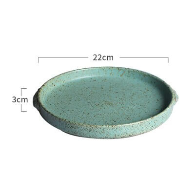 Ceramic Dinnerware Set | Stoneware Plates Bowls Cup — Wabi-Sabi Kitchen