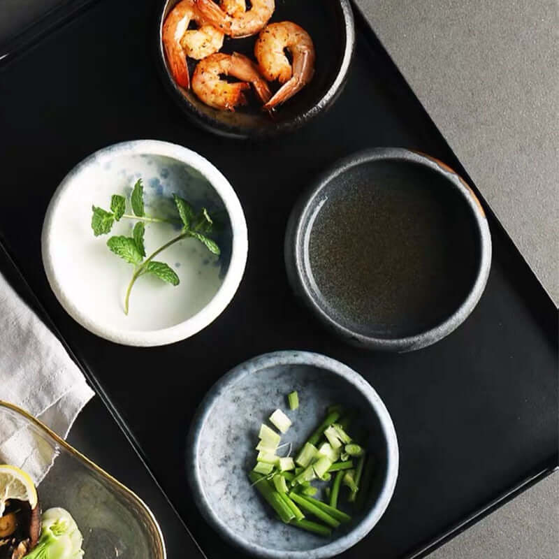Ceramic Dipping Bowls | Japanese Sauce Dish Set — Wabi-Sabi Kitchen