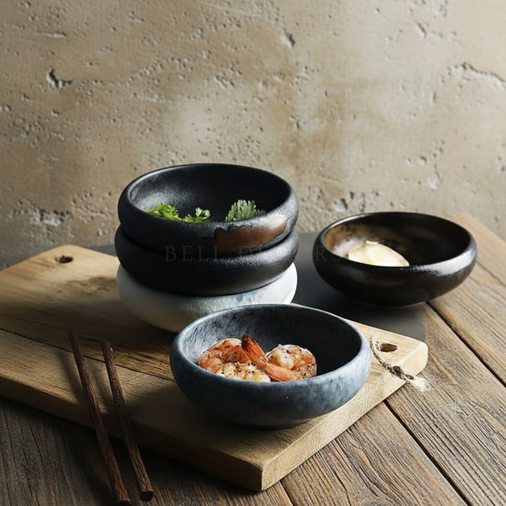 Ceramic Dipping Bowls | Japanese Sauce Dish Set — Wabi-Sabi Kitchen