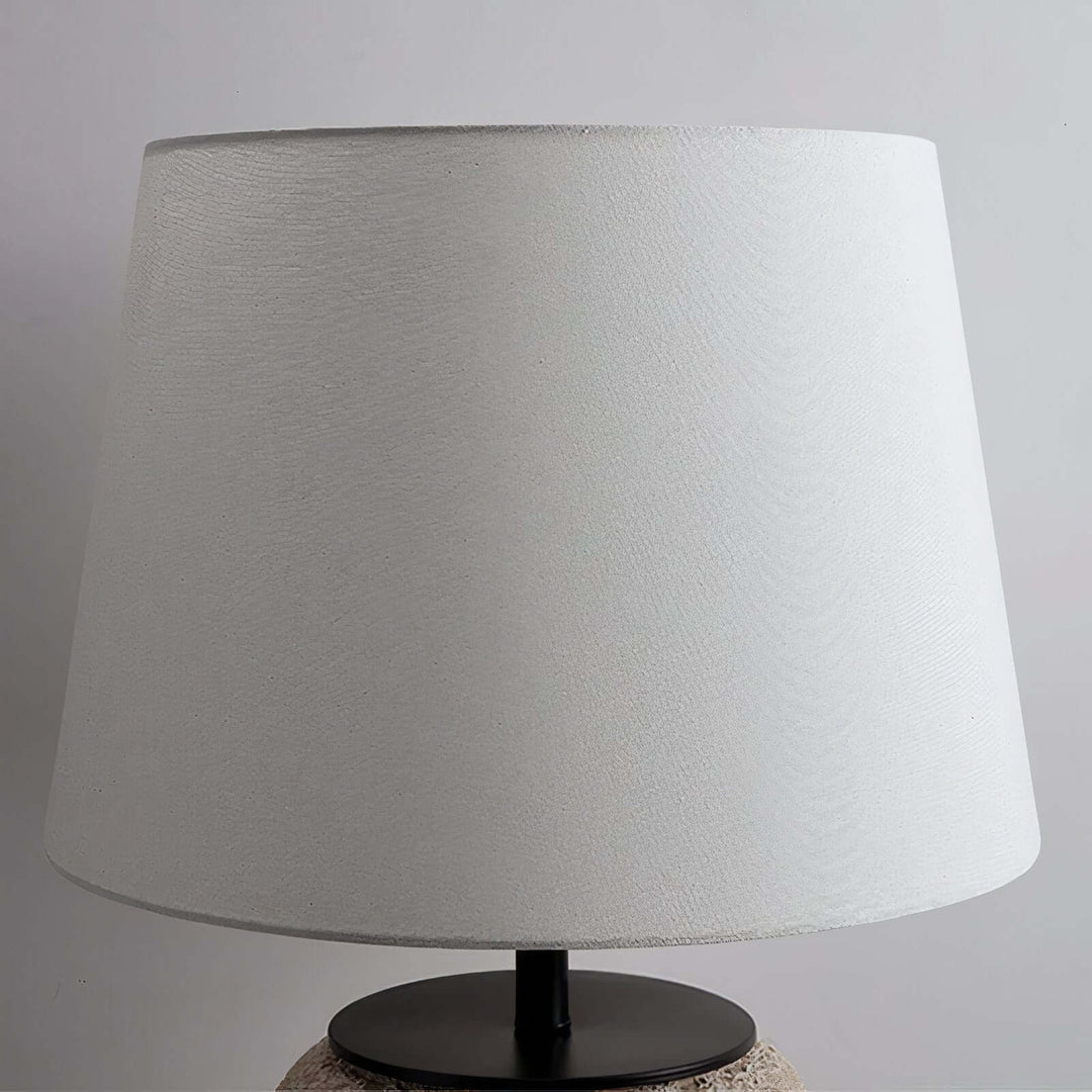 Art Deco Floor Lamp - Minimalistic & Contemporary shade with a sleek design and elegant texture.