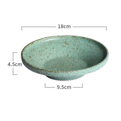 Ceramic Dinnerware Set | Stoneware Plates Bowls Cup — Wabi-Sabi Kitchen