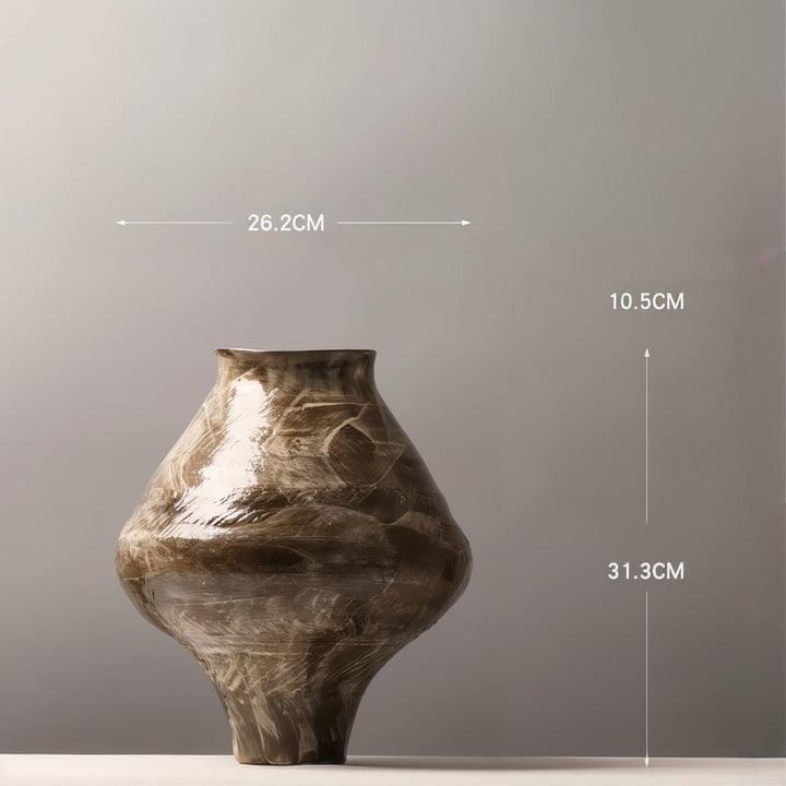 Flower Vase - Decorative Vases in earthy tones, highlighting rustic elegance and minimalist design.