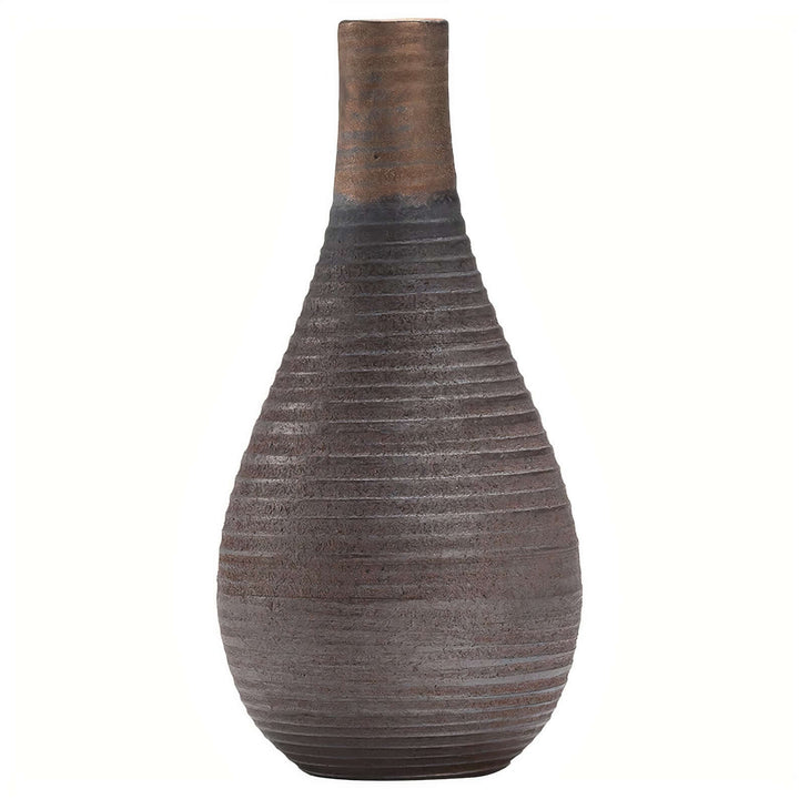 Ceramic Vase Set | Stoneware Bud Vases — Wabi-Sabi Living Room Decor