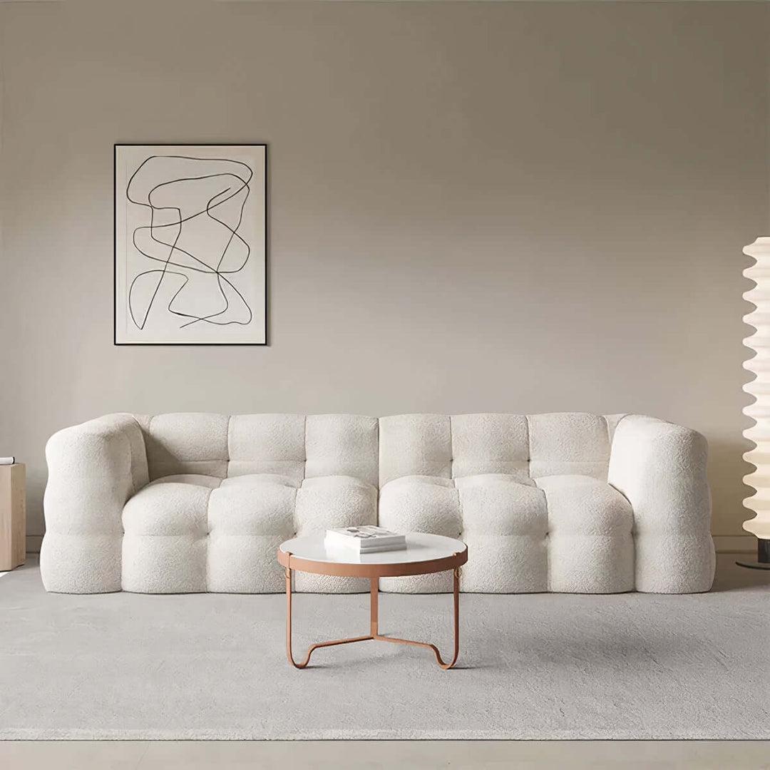 Cloud Sofa - 3 Seater Sofa in modern living room setting with minimalist decor.